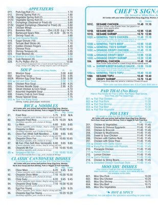 Menu photo 3 Chopstix Express Bethlehem, PA