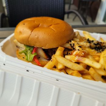 Kenji Burger - Miso cod sandwich with furikake fries - Burgers Near Me - Kapaa, Hawaii