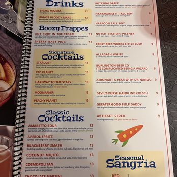 Veggie Galaxy - bar drinks menu - Breakfast & Brunch Near Me - Cambridge, Massachusetts Veggie Galaxy - bar drinks menu - Breakfast & Brunch Near Me - Cambridge, Massachusetts