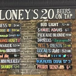 Moloney's Alley - Beers on Tap. June 4, 2023.