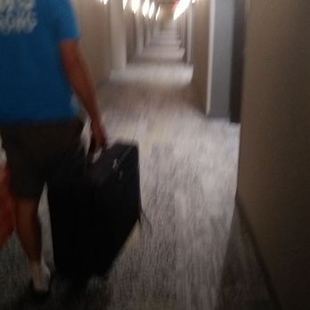 Courtyard by Marriott Waterloo Cedar Falls - Can you believe the hallway? - Hotels Near Me - Waterloo, Iowa