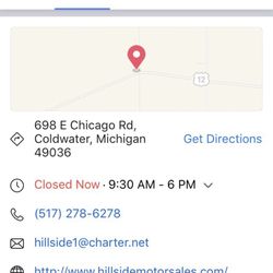 Hillside Motor Sales
