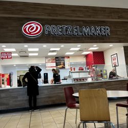 Pretzelmaker - Tha front of dis place when the pulled up in there.