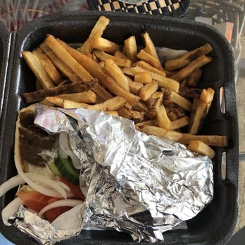 Falafel Xpress - Gyro & fries ($9.95) - Lebanese Near Me - Lakewood, Ohio Falafel Xpress - Gyro & fries ($9.95) - Lebanese Near Me - Lakewood, Ohio