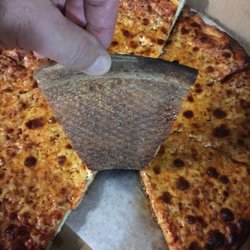 Burnt top side and underside