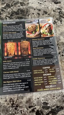 Menu photo 3 Aladdin Mediterranean Restaurant Miami, FL