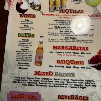 Mariachi's Mexican Grill - Menu - Mexican Near Me - Gulf Breeze, Florida