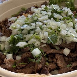 Carne asada burrito bowl Carne asada burrito bowl