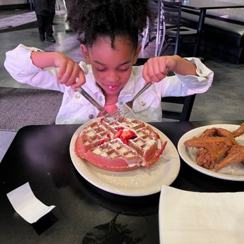 Kiki's Chicken and Waffles - Chicken Wings and Red Velvet Waffle - American Near Me - Columbia, South Carolina Kiki's Chicken and Waffles - Chicken Wings and Red Velvet Waffle - American Near Me - Columbia, South Carolina