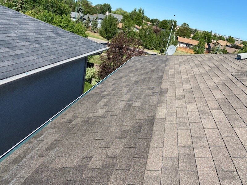 Slide of Bright Green Roof