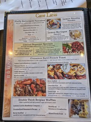 Menu photo 5 Café Luna Cambridge, MA