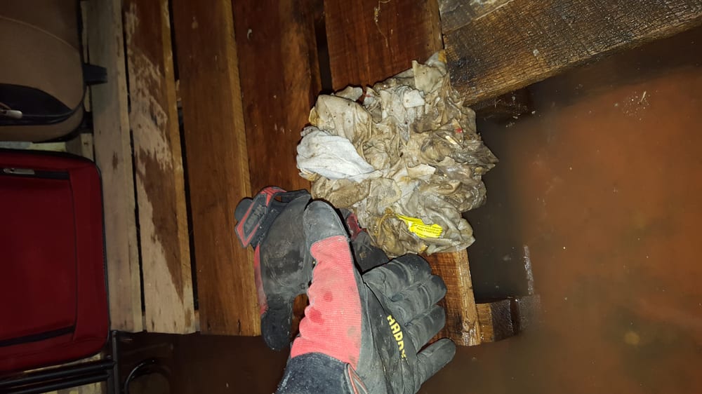 Slide of Hill Side Sewer & Drain