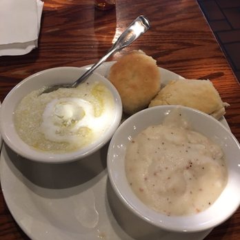 Cracker Barrel Old Country Store - Grits and gravy on the side for my CFS. Grits needed more cook time - Breakfast & Brunch Near Me - Benbrook, Texas Cracker Barrel Old Country Store - Grits and gravy on the side for my CFS. Grits needed more cook time - Breakfast & Brunch Near Me - Benbrook, Texas