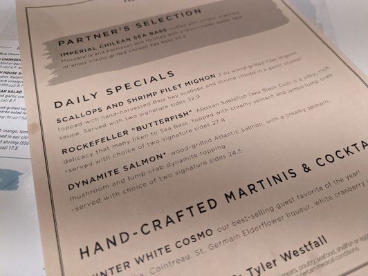 Menu photo 4 Bonefish Grill Novi, MI