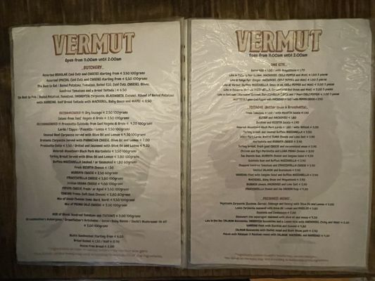 Menu photo 3 Vermut Catania, CT