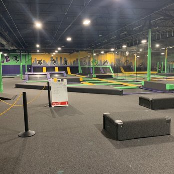Get Air - Empty on a Monday - Trampoline Parks Near Me - Pomona, California Get Air - Empty on a Monday - Trampoline Parks Near Me - Pomona, California