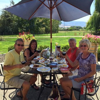 Gamache Vintners - a group of people sitting around a table - Wineries Near Me - Prosser, Washington Gamache Vintners - a group of people sitting around a table - Wineries Near Me - Prosser, Washington