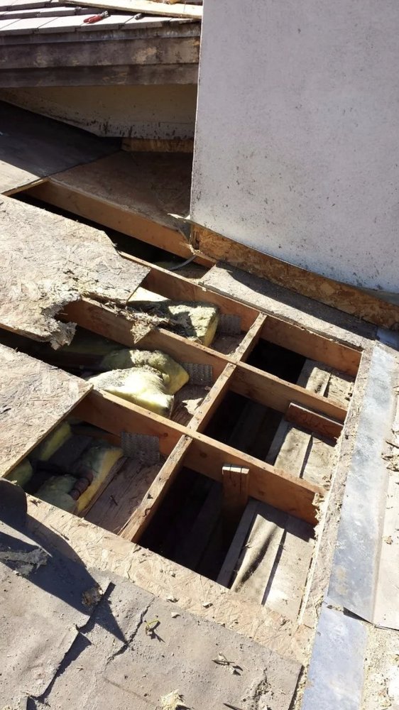 Slide of Romero's Roofing