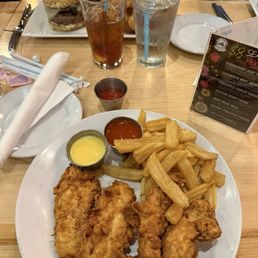 Chicken Tenders and Fries Chicken Tenders and Fries