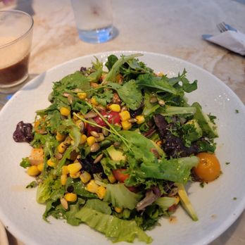 Plums Cafe - Chicken Corn Salad - Breakfast & Brunch Near Me - Costa Mesa, California