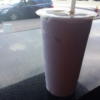 Tea Break - Yam flavored blended with pudding. Excellent and refreshing. Very similar to taro, so if you like this, try this!!! - Bubble Tea Near Me - West Hartford, Connecticut Tea Break - Yam flavored blended with pudding. Excellent and refreshing. Very similar to taro, so if you like this, try this!!! - Bubble Tea Near Me - West Hartford, Connecticut