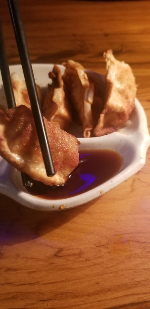 Order Gyoza food online from EDO Japanese Steakhouse and Sushi Bar store, St. Petersburg on bringmethat.com