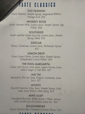 Menu photo 6 Taste Kitchen Bar Houston, TX Menu photo 6 Taste Kitchen Bar Houston, TX