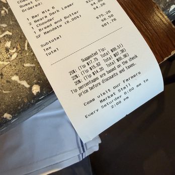 Hog Island Oyster - Obscene prices. - Seafood Near Me - San Francisco, California