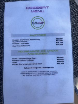 Menu photo 8 Cafe Lush Albuquerque, NM
