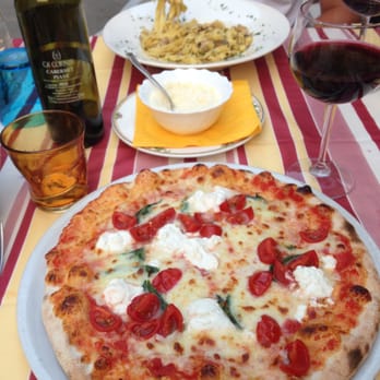 La Corte - Tomato basil ricotta pizza - Italian Near Me - Mestre, VE