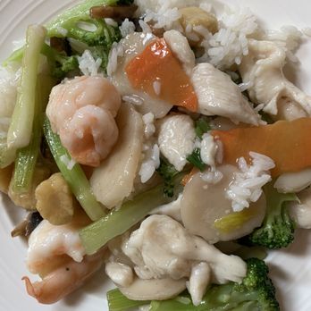 Super China - Shrimp & Vegetables snd Chicken & vegetable - Chinese Near Me - Austin, Texas