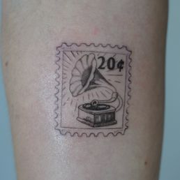 Freshly inked