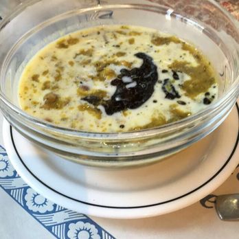 La Maison de Kebab - Aash (Wholesome Thick Soup made with Greens, Beans, and a small amount of Noodles) - Persian/Iranian Near Me - Montreal, Quebec La Maison de Kebab - Aash (Wholesome Thick Soup made with Greens, Beans, and a small amount of Noodles) - Persian/Iranian Near Me - Montreal, Quebec