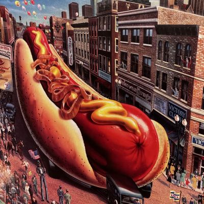 Hot Dog Heaven by null