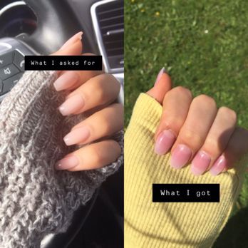 Designer Nails - Not quite what I asked for.... but there alright. I'm just a little picky when it comes to nails. - Nail Salons Near Me - Keizer, Oregon