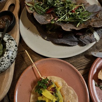 Mirate - Octopus taco and Steak Tlayuda - Mexican Near Me - Los Angeles, California Mirate - Octopus taco and Steak Tlayuda - Mexican Near Me - Los Angeles, California