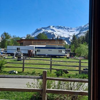 Chair 5 - Nice view from the seating area. - American Near Me - Girdwood, Alaska