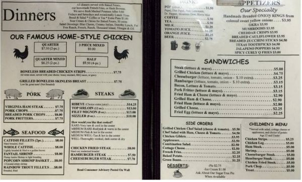 Menu photo 3 Chicken House Olpe, KS Menu photo 3 Chicken House Olpe, KS