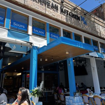 Mediterranean Kitchen - Front of restaurant - Mediterranean Near Me - Burlingame, California