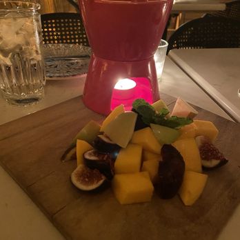 Cordial - Chocolate fondue with seasonal fruits - American Near Me - New York, New York