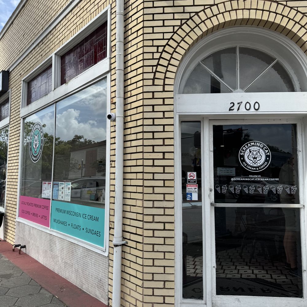 Screaming Cat Ice Cream & Coffee - Coffee & Tea Near Me - Jacksonville, Florida Screaming Cat Ice Cream & Coffee - Coffee & Tea Near Me - Jacksonville, Florida