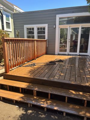 Deck Services - Your deck is a unique expression of your style and preferences. That's why at Pacific Construction prioritize personalized designs that cater to your specific needs. Whether you envision a sleek, modern deck or a cozy, traditional retreat, our team collaborates with you to conceptualize and create a design that complements your home's architecture and your lifestyle.