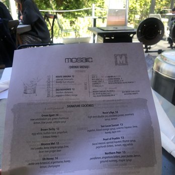 Mosaic Restaurant - Perfect day for outdoor seating - Bars Near Me - Redding, California
