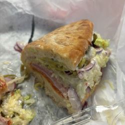 Avenue Market & Deli - Half of the Italian sub sandwhich.