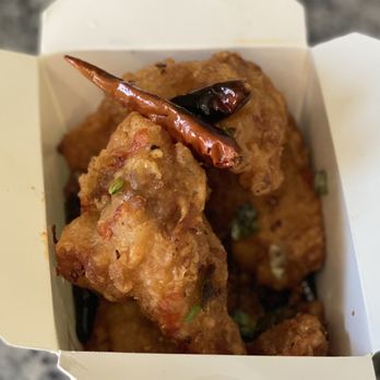 Soy & Spice Cafe - Salt & Pepper wings delicious!! How the hell can they go from this to bad mongolian beef??? - Vietnamese Near Me - Bakersfield, California