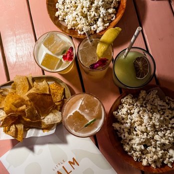 Little Palm - Popcorn, terra chips, and fun cocktails - Cocktail Bars Near Me - Charleston, South Carolina