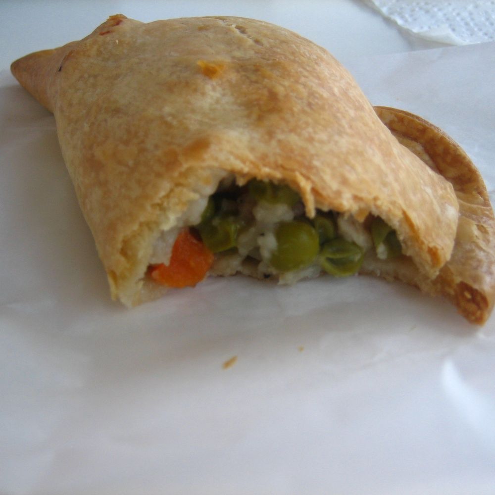 Sergio's Empanadas - chicken pot pie empanada inside - Empanadas Near Me - Laguna Beach, California Sergio's Empanadas - chicken pot pie empanada inside - Empanadas Near Me - Laguna Beach, California