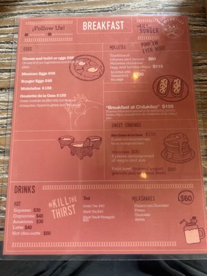 Menu photo 2 Chilakiller's Mérida, YUC Menu photo 2 Chilakiller's Mérida, YUC