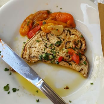 Da Enzo al 29 - Eggplant with roasted bell pepper _ kinda weird it is served cold - Roman Near Me - Rome, RM Da Enzo al 29 - Eggplant with roasted bell pepper _ kinda weird it is served cold - Roman Near Me - Rome, RM