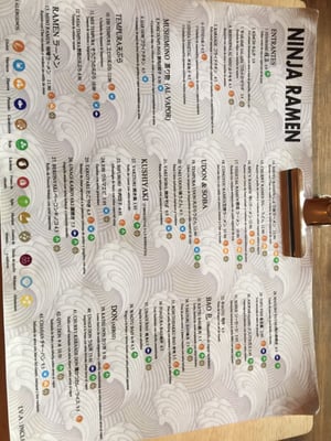 Menu photo 6 Ninja Ramen Madrid, M